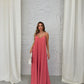Sunset Rose Maxi Dress