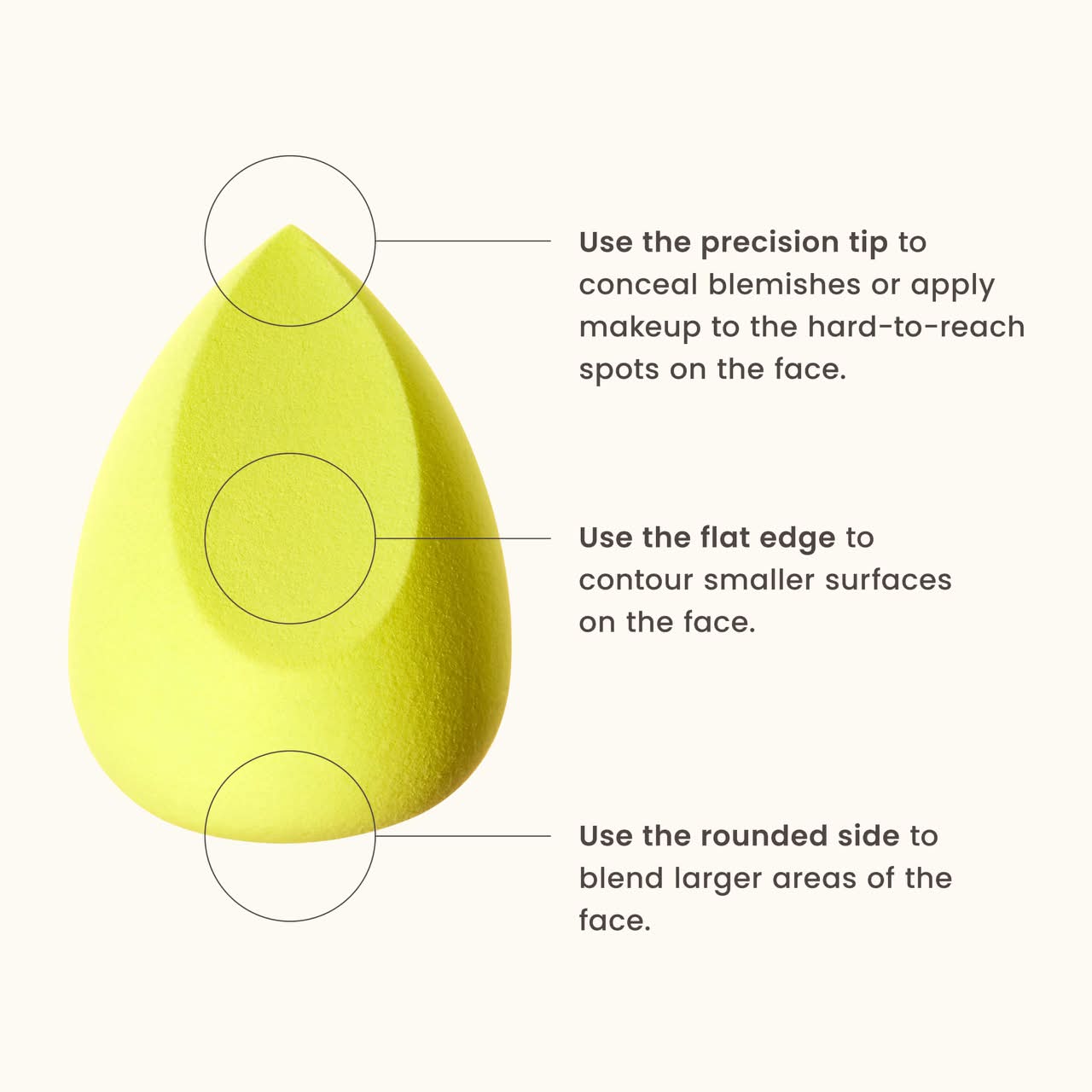 Sculpted Blending Sponge